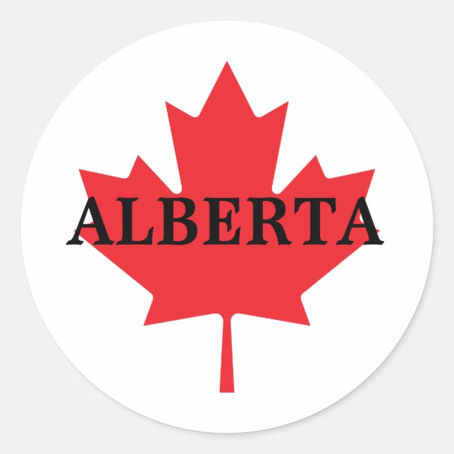 Adesivo Redondo Alberta com Folha de Bordo (Frente)