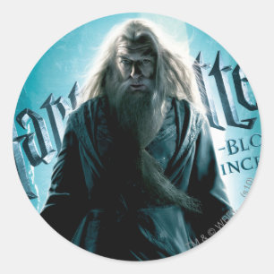 Adesivo Redondo Albus Dumbledore HPE6 1