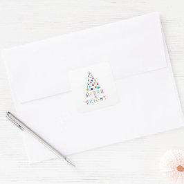 Adesivo Redondo Alegre & Brilhante