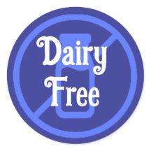 Alergia Culinária Isenta De Leite Azul De Meia Pol