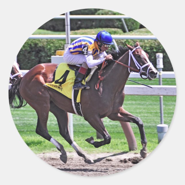 Adesivo Redondo Alerta de Moda ganha o Schuylerville (Frente)