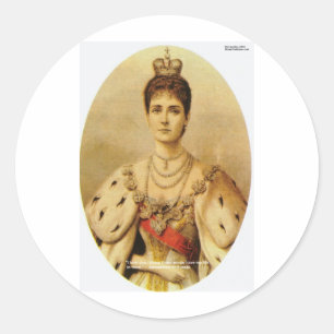 Adesivo Redondo Alexandrea Da Rússia: Presentes E Cartões De Citaç