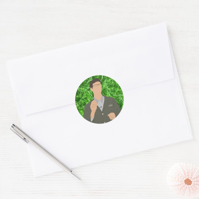Adesivo Redondo Algae (Envelope)