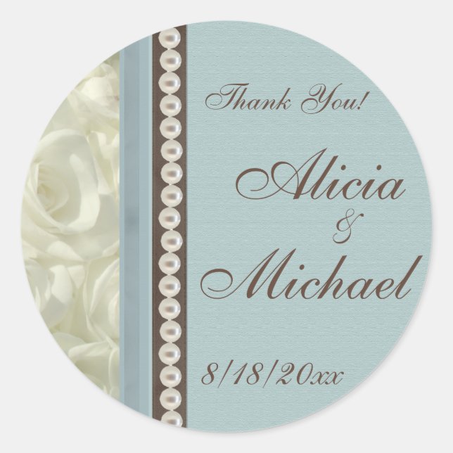 Adesivo Redondo Algo Azul (Frente)