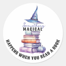 Adesivo Redondo Algo Magnético do Sticker