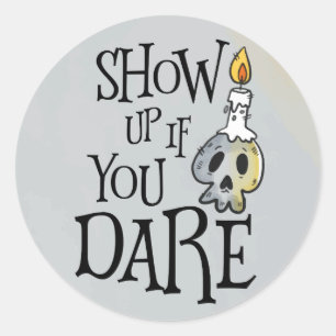 Adesivo Redondo Algo Wicted Halloween Party Sticker