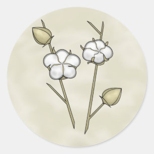 Adesivo Redondo Algodão