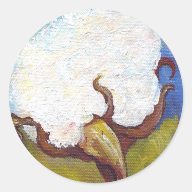 Adesivo Redondo Algodão do MS (Frente)