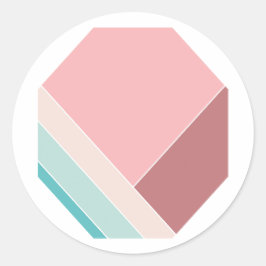 Adesivo Redondo Algodão doce Trendy Summer Home