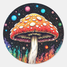 Algodão espacial assustador Cogumelo 3