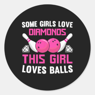Adesivo Redondo Algumas Meninas Adoram Diamantes Que Essa Menina A