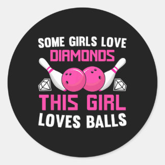 Adesivo Redondo Algumas Meninas Adoram Diamantes Que Essa Menina A