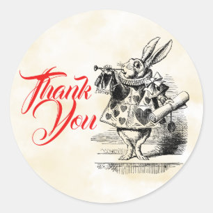 Adesivo Redondo Alice no País das Maravilhas