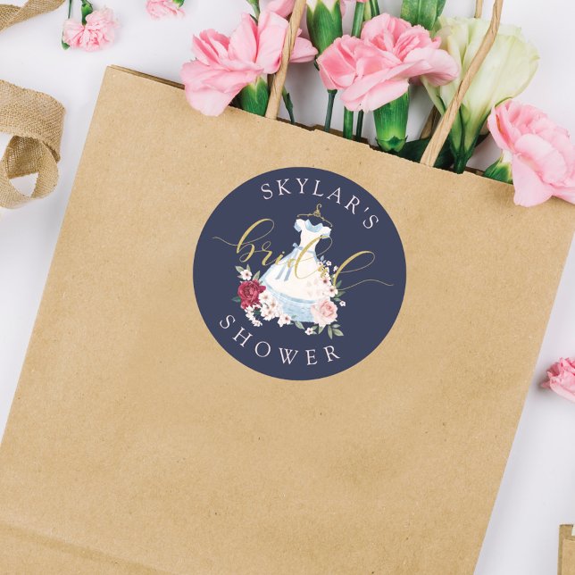 Adesivo Redondo Alice no País das Maravilhas Chá de panela de Vest (Criador carregado)