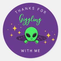 Alienígena de parte Aniversário de criança