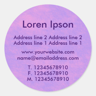 Adesivo Redondo Alienígena Sky Business / Perfil