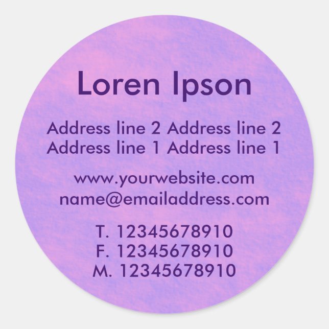 Adesivo Redondo Alienígena Sky Business / Perfil (Frente)