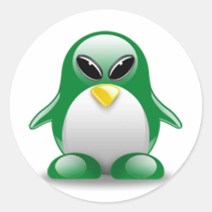 Adesivo Redondo Alientux