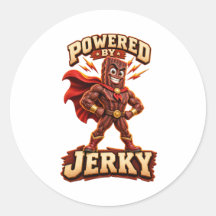 Alimentado pelo Jerky Super-herói
