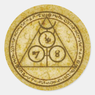 Adesivo Redondo Alkemi Sticker