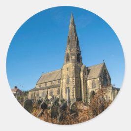 Adesivo Redondo All Saints Church, Salterhebble