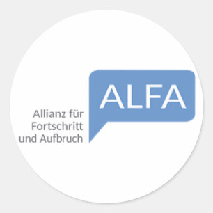 Adesivo Redondo Allianz fur Fortschritt und Aufbruch