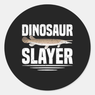 Adesivo Redondo Alligator Gar Fis Gar