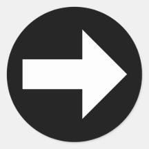 Ally Arrow Stickers (3 pol.) 6 ct.)