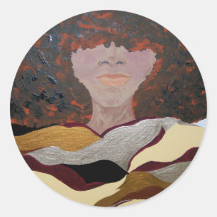 Adesivo Redondo Alma Sista por Kenya Verrett