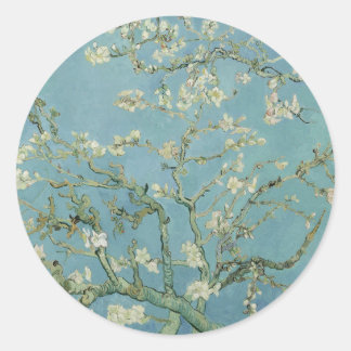 Adesivo Redondo Almond Blossom: Vincent Van Gogh