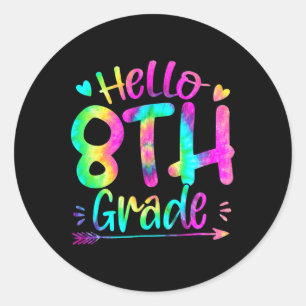 Adesivo Redondo Alô, Quinto 5, De Volta Aos Professores