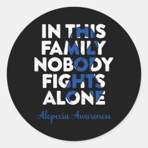 Adesivo Redondo Alopecia Areata Suporta Alopecia Familiar