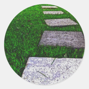 Adesivo Redondo Alpondras por Shirley Taylor