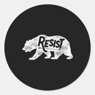 Adesivo Redondo Alt U National Park Resiste Service T Shirt Bear V