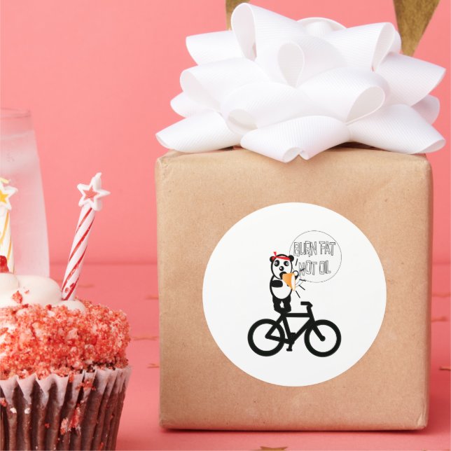 Adesivo Redondo Alterar fundo de cor (Festa)