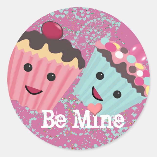 Adesivo Redondo Alterar Texto para ajustado Occasion Stickers (Frente)