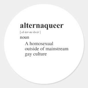 ADESIVO REDONDO ALTERNAQUEER