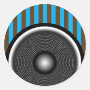 Adesivo Redondo Altifalante