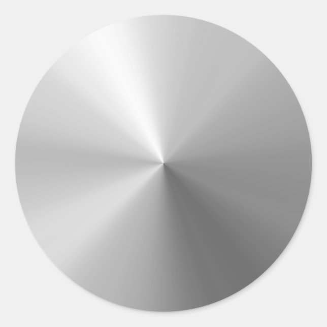 Adesivo Redondo Alumínio escovado circular Texturado (Frente)
