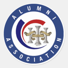 Adesivo Redondo Alumni - Calvar Academy Sticker