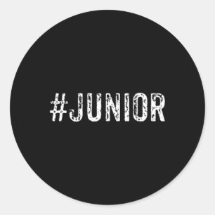 Adesivo Redondo Aluno ou Professor do Décimo Primeiro Ano Júnior G