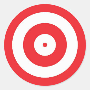 Adesivo Redondo Alvo