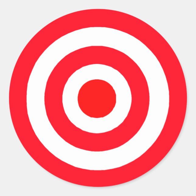 Adesivo Redondo Alvo (Frente)