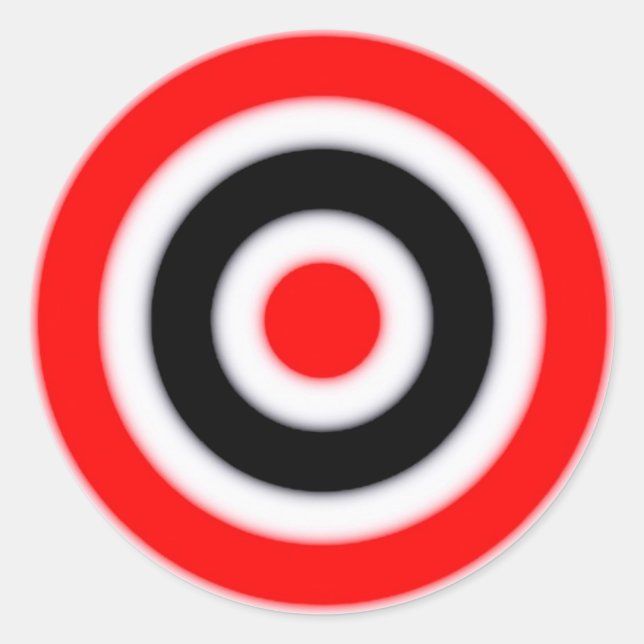 Adesivo Redondo Alvo