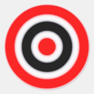Adesivo Redondo Alvo
