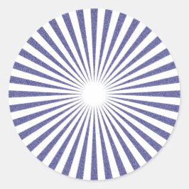 Adesivo Redondo Alvo Branco -