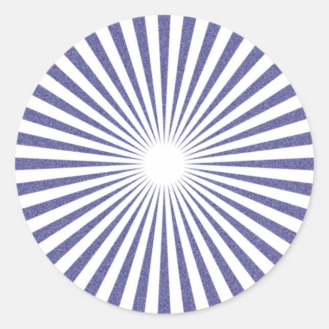 Adesivo Redondo Alvo Branco - (Frente)