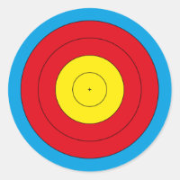 Alvo de arquivo para arco recorrente (FITA 20 cm) 