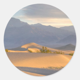 Adesivo Redondo Alvorecer do deserto