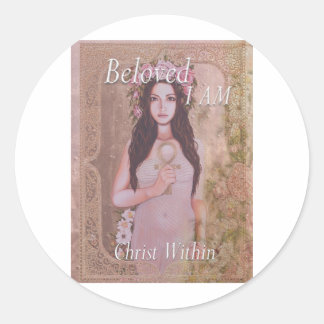 Adesivo Redondo Amado, Eu Sou